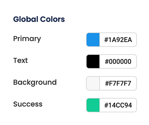 Global Colors